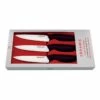 Coffret 3 Couteaux à Steak Céramique Blanche 10cm TB -LE COUTEAU Ventes coffret 3 couteaux a steak ceramique blanche 10cm tb
