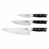 Coffret 3 Couteaux Fukito Ébène X50 - Chef Universel Office -LE COUTEAU Ventes coffret 3 couteaux fukito ebene x50 chef universel office