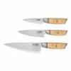 Coffret 3 Couteaux Fukito Pakka San Maï - Chef Universel Office -LE COUTEAU Ventes coffret 3 couteaux fukito pakka san mai chef universel office