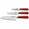 Coffret 3 Couteaux Wusaki Pakka X50 - Santoku, Universel Et Office -LE COUTEAU Ventes coffret 3 couteaux wusaki pakka x50 santoku universel et office