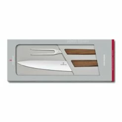 Coffret à Découper Victorinox Swiss Modern Noyer 2 Pièces