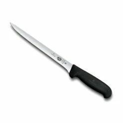 Couteau à Dénerver Victorinox Noir Lame Flexible Usée 20cm