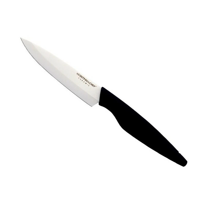 Couteau à Steak Céramique Blanche 10cm - TB 3 Couteau à Steak Céramique Blanche 10cm - TB