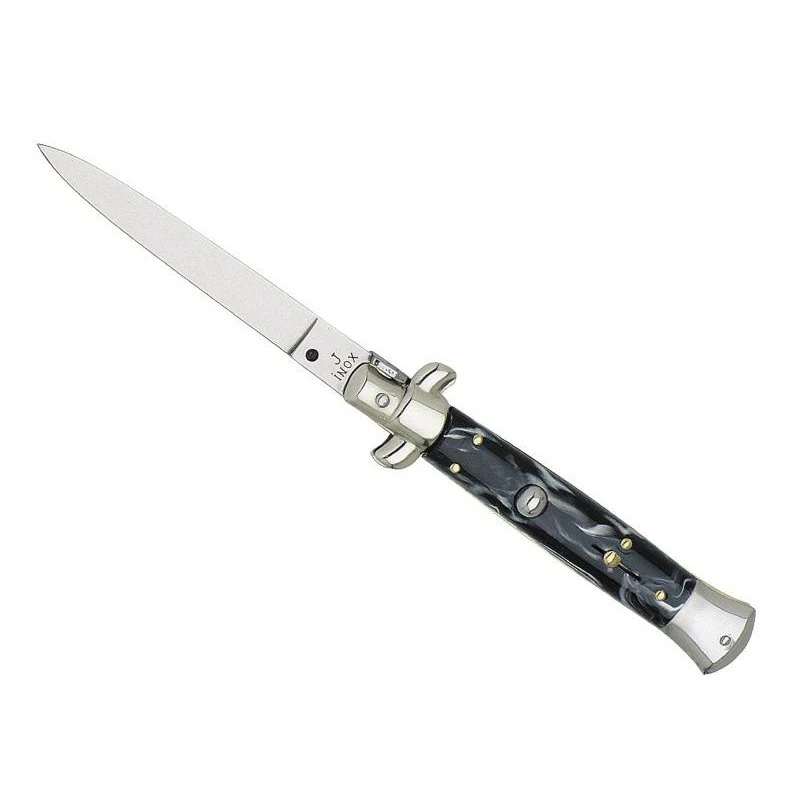 Couteau Automatique Façon Corne Manche 18 Cm - 2133 3 Couteau Automatique Façon Corne Manche 18 Cm - 2133