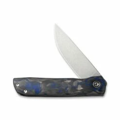 Couteau Civivi BO Fibre De Carbone Noir/bleu -LE COUTEAU Ventes couteau civivi bo fibre de carbone noirbleu 3