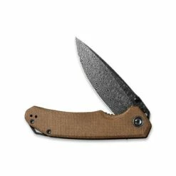 Couteau Civivi Brazen Micarta Brun Damas -LE COUTEAU Ventes couteau civivi brazen micarta brun damas 2