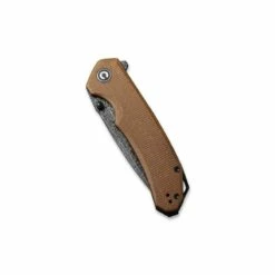 Couteau Civivi Brazen Micarta Brun Damas -LE COUTEAU Ventes couteau civivi brazen micarta brun damas 3