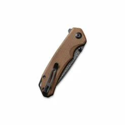 Couteau Civivi Brazen Micarta Brun Damas -LE COUTEAU Ventes couteau civivi brazen micarta brun damas 4