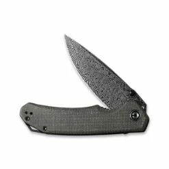 Couteau Civivi Brazen Micarta Vert Foncé Damas -LE COUTEAU Ventes couteau civivi brazen micarta vert fonce damas 2