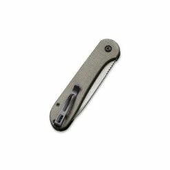Couteau Civivi Button Lock Elementum Micarta Vert Foncé -LE COUTEAU Ventes couteau civivi button lock elementum micarta vert fonce 4