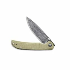 Couteau Civivi Imperium Micarta Vert Olive Damas -LE COUTEAU Ventes couteau civivi imperium micarta vert olive damas 2