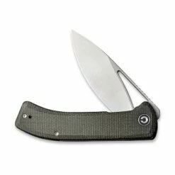 Couteau Civivi Riffle Micarta Vert Foncé -LE COUTEAU Ventes couteau civivi riffle micarta vert fonce 2