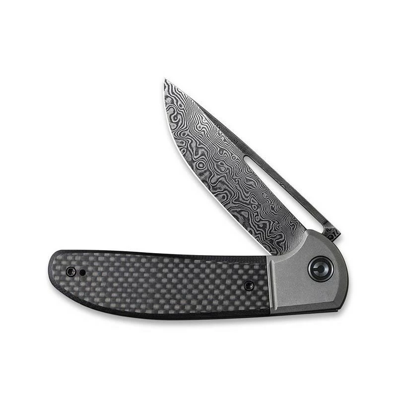 Couteau Civivi Trailblazer XL G10/fibre De Carbone Damas 5 Couteau Civivi Trailblazer XL G10/fibre De Carbone Damas – Image 3