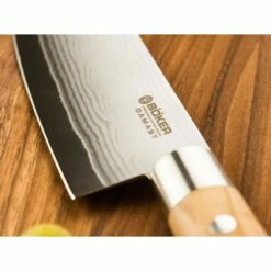 Couteau De Chef Böker Damascus Olive -LE COUTEAU Ventes couteau de chef boeker damascus olive 2