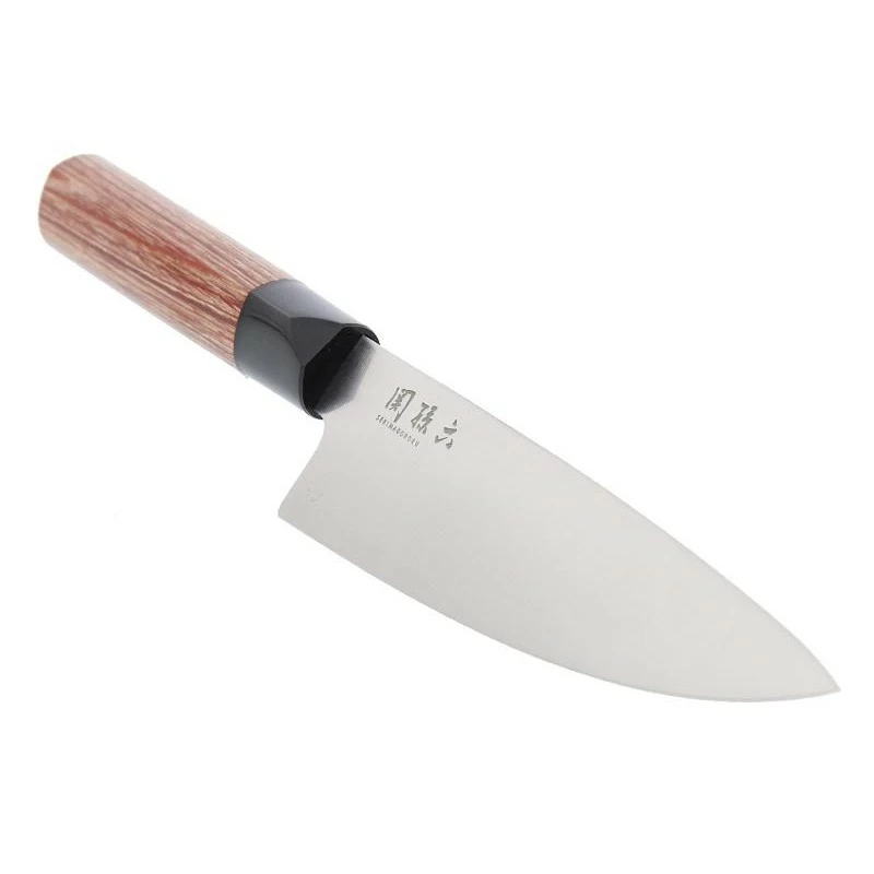 Couteau De Cuisine Kai Seki Magoroku Redwood 15cm 4 Couteau De Cuisine Kai Seki Magoroku Redwood 15cm – Image 2