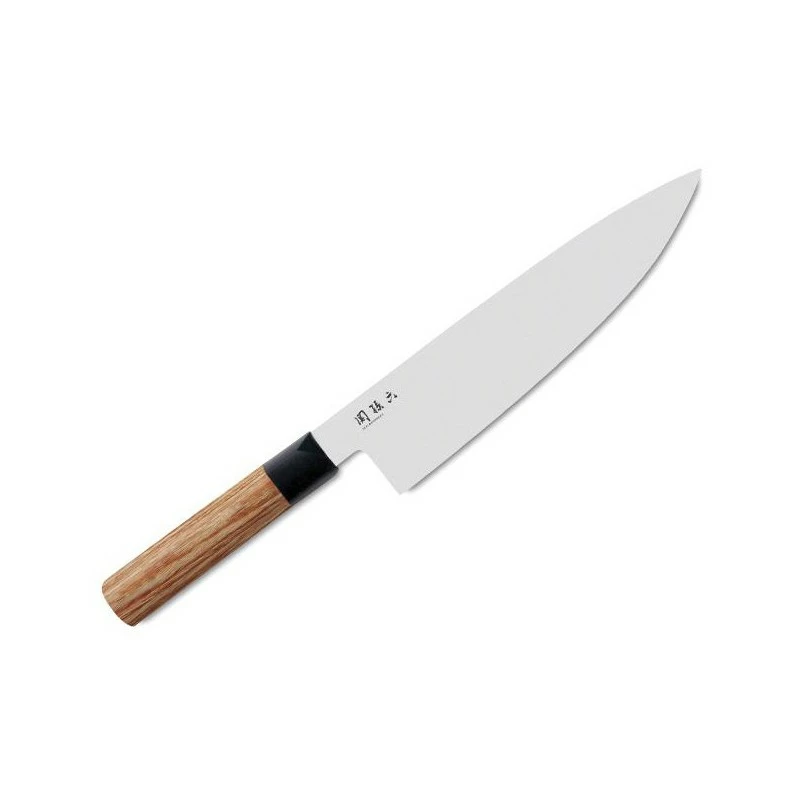 Couteau De Cuisine Kai Seki Magoroku Redwood 20cm 3 Couteau De Cuisine Kai Seki Magoroku Redwood 20cm