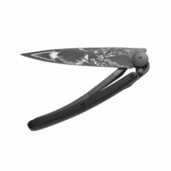 Couteau Deejo Black Tattoo Cerf 37g -LE COUTEAU Ventes couteau deejo black tattoo cerf 37g 2