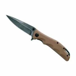 Couteau Fox Edge Mandatory Fun G10 Brun Blackwash