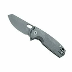 Couteau Fox Production Baby Core Titanium Blackwash
