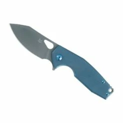 Couteau Fox Yaru Titanium Bleu