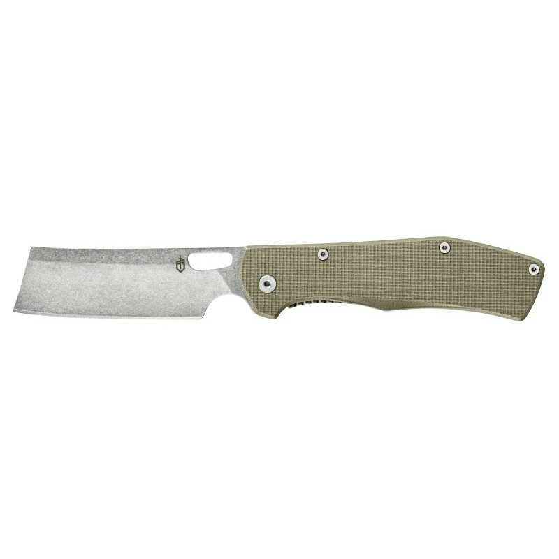 Couteau Gerber Flatiron Folding Cleaver - Sable 3 Couteau Gerber Flatiron Folding Cleaver - Sable