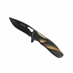 Couteau Herbertz Alu Noir Motif écaille