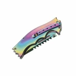 Couteau Herbertz Inox/acrylique Arc-en-ciel - 567312 -LE COUTEAU Ventes couteau herbertz inoxacrylique arc en ciel 567312 1