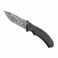 Couteau Herbertz Top Collection - Lame Camouflée Et Manche En G10 Noir 13cm