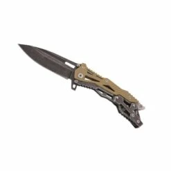 Couteau Herbertz Tout Inox Noir 11.5cm Nylon Kaki - 578712