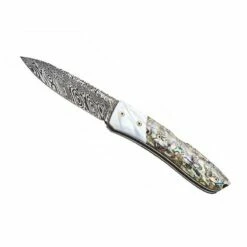 Couteau LionSteel Opera Damas Abalone Nacre