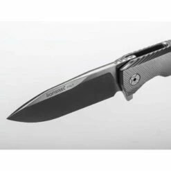 Couteau LionSteel ROK Titanium Gris -LE COUTEAU Ventes couteau lionsteel rok titanium gris 3