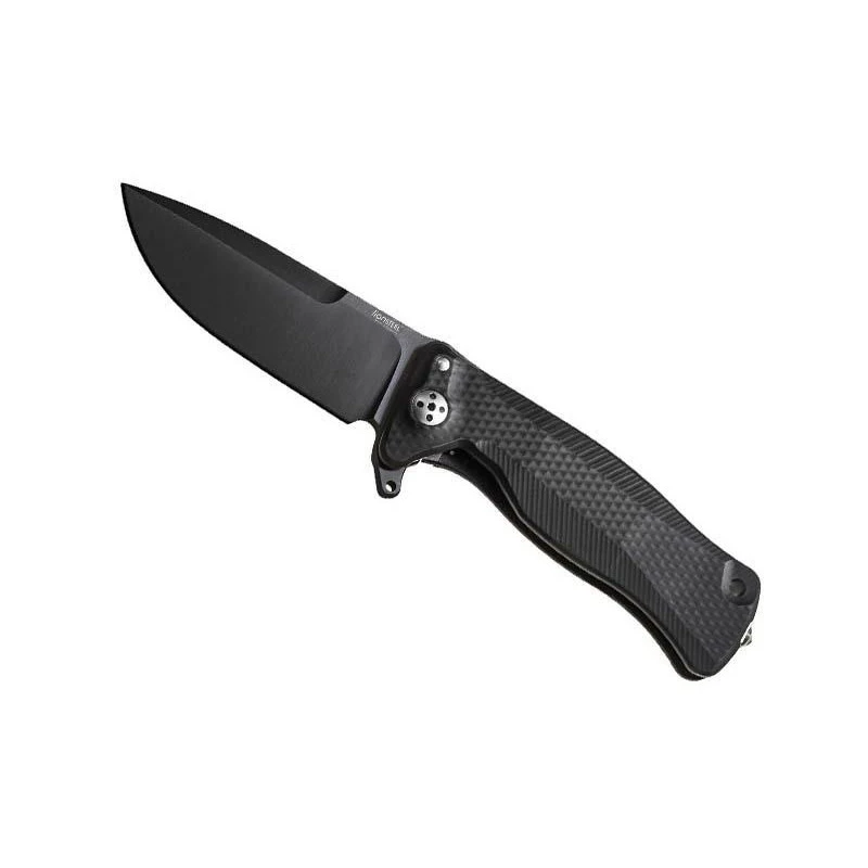 Couteau LionSteel SR11 Aluminium Tout Noir 3 Couteau LionSteel SR11 Aluminium Tout Noir
