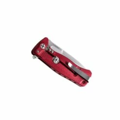 Couteau LionSteel SR22 Aluminium Rouge -LE COUTEAU Ventes couteau lionsteel sr22 aluminium rouge 1