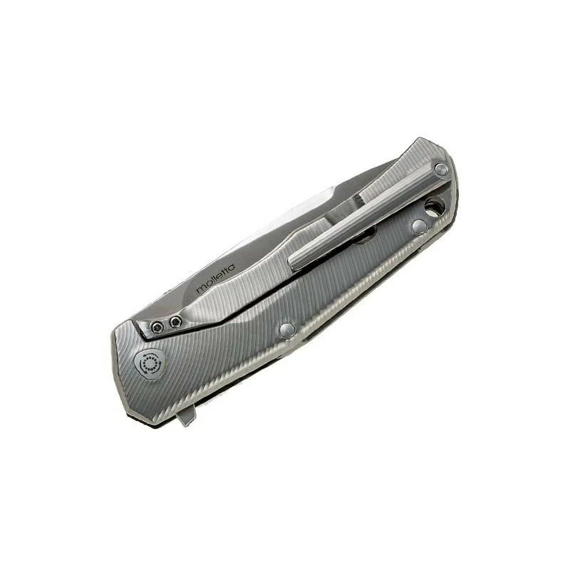 Couteau LionSteel TRE G10 Noir Titanium Gris 4 Couteau LionSteel TRE G10 Noir Titanium Gris – Image 2