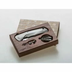 Couteau LionSteel Tre Titanium Gris -LE COUTEAU Ventes couteau lionsteel tre titanium gris 2