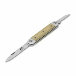 Couteau Maserin Sessantesimo 2 Pièces Micarta Blanc