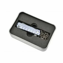 Couteau Max Knives MK153 Lame Damas Manche Titane TC4 -LE COUTEAU Ventes couteau max knives mk153 lame damas manche titane tc4 6