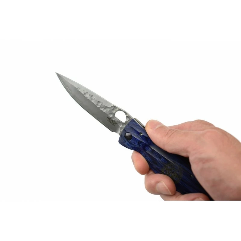 Couteau Mcusta MC-186G Pakka Wood Bleu Lame SPG2 13 Couteau Mcusta MC-186G Pakka Wood Bleu Lame SPG2 – Image 11