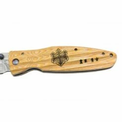 Couteau Mcusta Sengoku MC-182D Damas Pakka Wood Jaune -LE COUTEAU Ventes couteau mcusta sengoku mc 182d damas pakka wood jaune 2