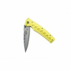 Couteau Mcusta Tsuchi MC-164D Aluminium Jaune Damas 18 Couteau Mcusta Tsuchi MC-164D Aluminium Jaune Damas -LE COUTEAU Ventes couteau mcusta tsuchi mc 164d aluminium jaune damas 6
