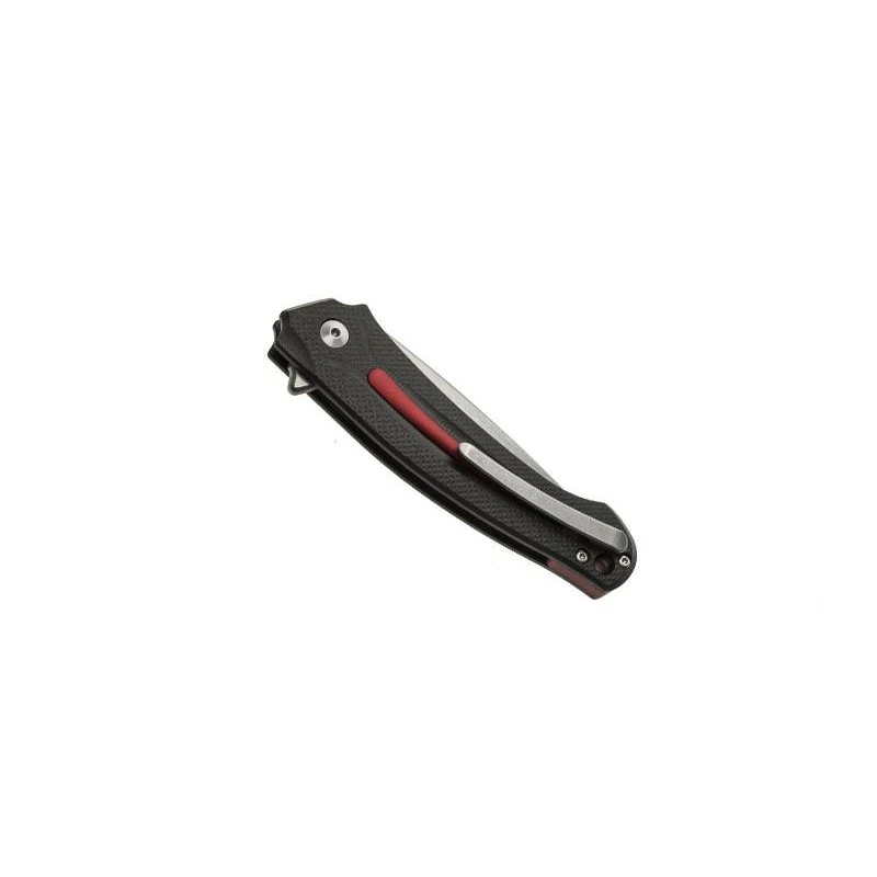 Couteau MKM Arvenis Par Fox Knives G10 Noir Alu Rouge 4 Couteau MKM Arvenis Par Fox Knives G10 Noir Alu Rouge – Image 2