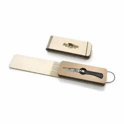 Couteau Old Bear Bois D'ayous Noir Taille M Damas -LE COUTEAU Ventes couteau old bear bois d ayous noir taille m damas 2