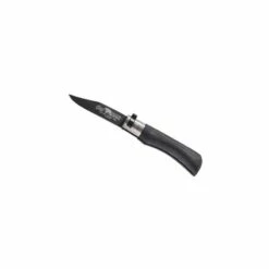 Couteau Old Bear Total Black Virole Grise Taille S