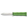 Couteau Papillon Albainox Balisong Manche Vert 1 Couteau Papillon Albainox Balisong Manche Vert -LE COUTEAU Ventes couteau papillon albainox balisong manche vert