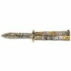 Couteau Papillon Albainox Camo Boise Lame 10cm
