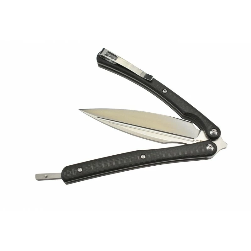 Couteau Papillon Balitac Fibre De Carbone Max Knives / GT Knives 5 Couteau Papillon Balitac Fibre De Carbone Max Knives / GT Knives – Image 3