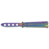 Couteau Papillon D'entrainement Rainbow 2 Couteau Papillon D'entrainement Rainbow -LE COUTEAU Ventes couteau papillon d entrainement rainbow