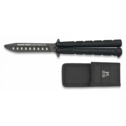 Couteau Papillon Entraînement K25 Lame Noire