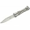 Couteau Papillon Max Knives P35S En Acier Finition Silver -LE COUTEAU Ventes couteau papillon max knives p35s en acier finition silver