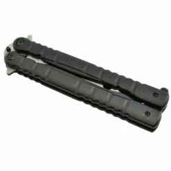 Couteau Papillon Max Knives P49 3Cr13 Aluminium Anodisé Noir -LE COUTEAU Ventes couteau papillon max knives p49 3cr13 aluminium anodise noir 2